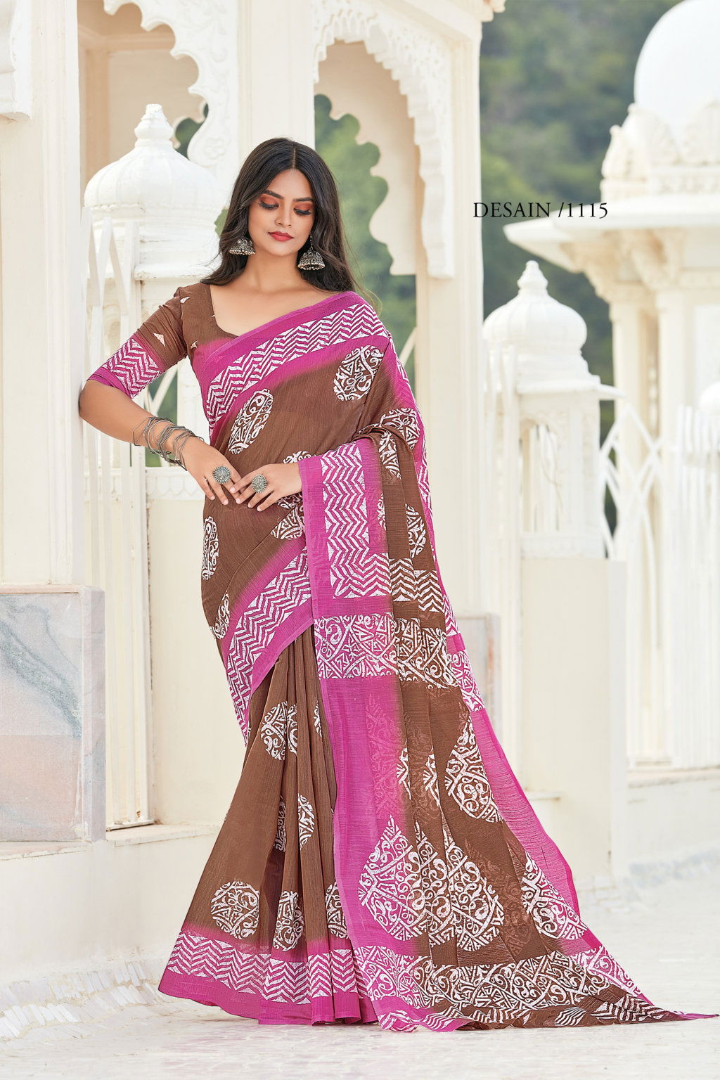 Sangam Belliza Designer Fancy Casual Wear Printed Cotton Saree Collection
